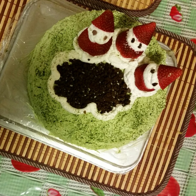 抹茶戚风蛋糕