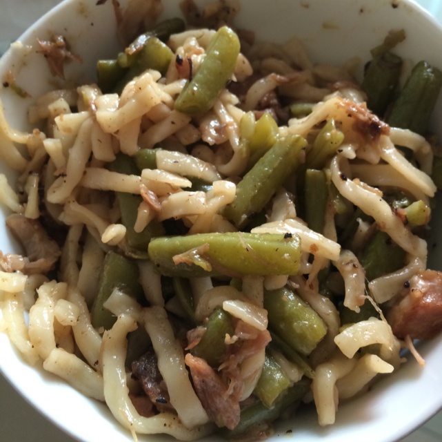 豆角焖面