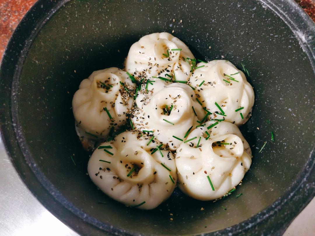 小时候的生煎包