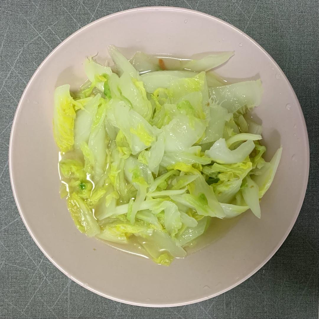 食物本身的味道—清炒白菜