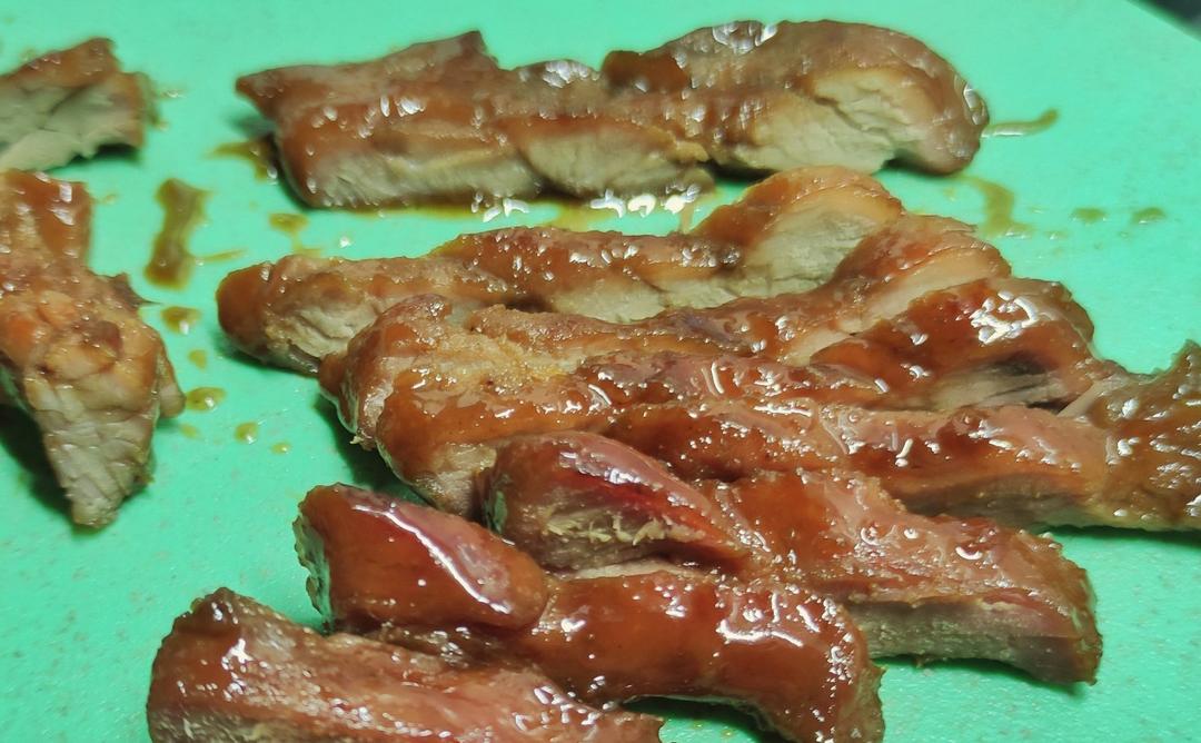 惊艳味蕾的蜜汁叉烧（平底锅版）
