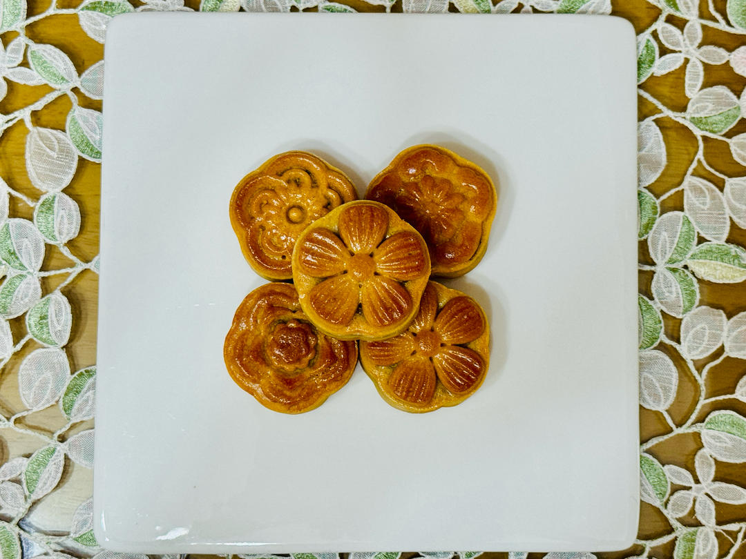 五仁火腿月饼