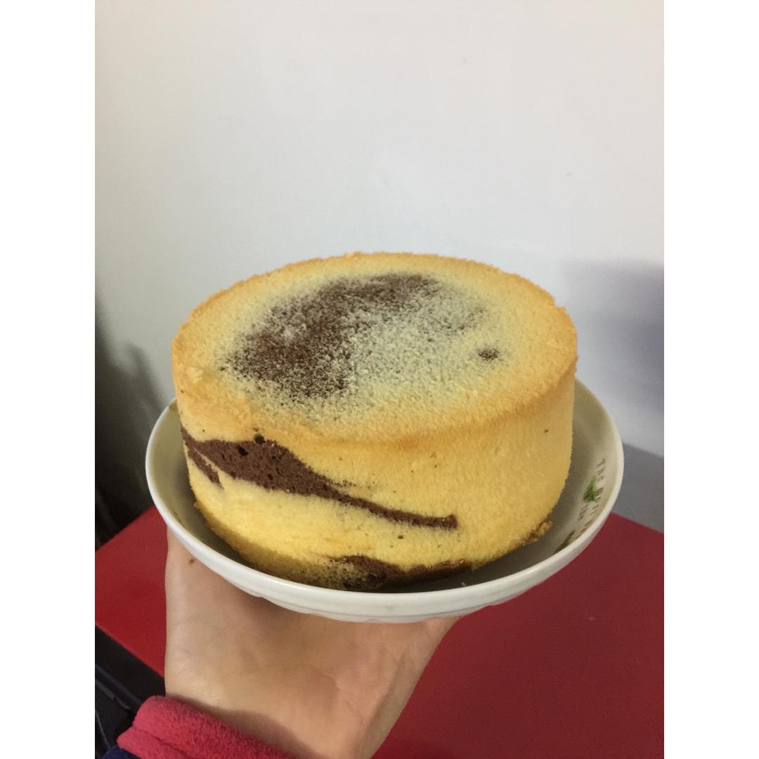 6寸酸奶斑马纹蛋糕