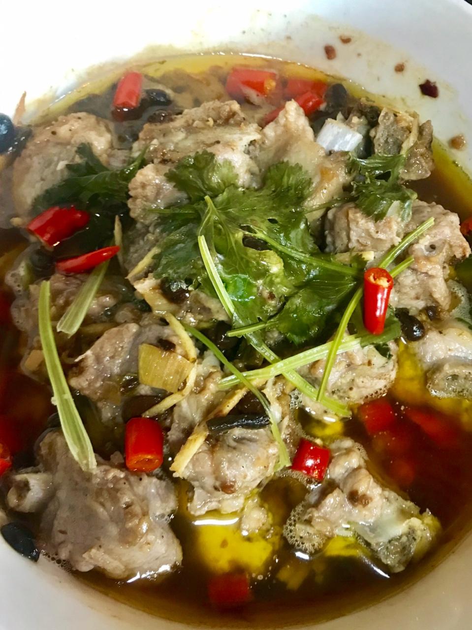 豆豉蒸排骨