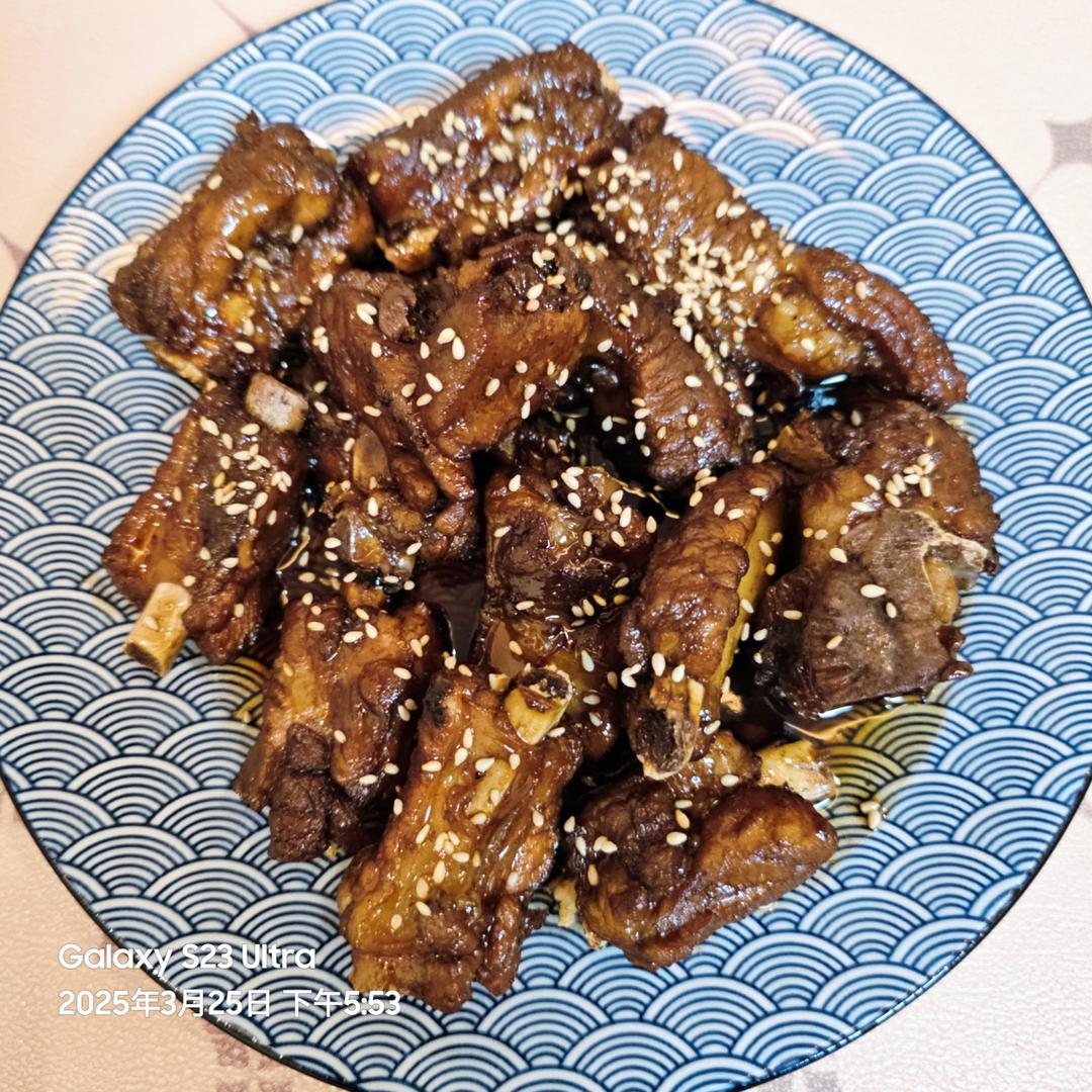 懒人版糖醋排骨