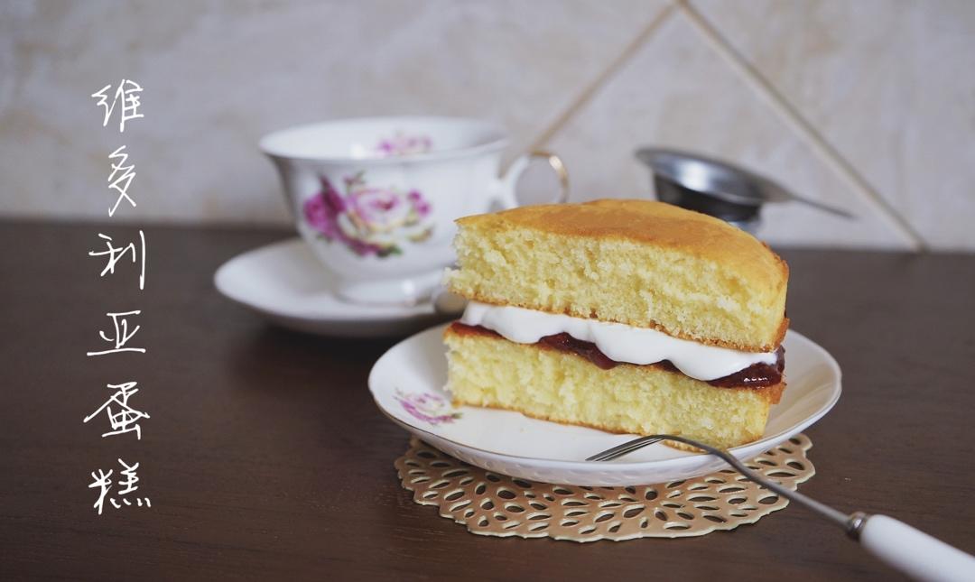 英式维多利亚三明治蛋糕 BBC goodfood classic Victorian sponge sandwich