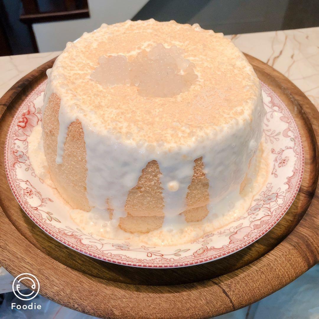 豆乳爆浆戚风蛋糕（6寸）