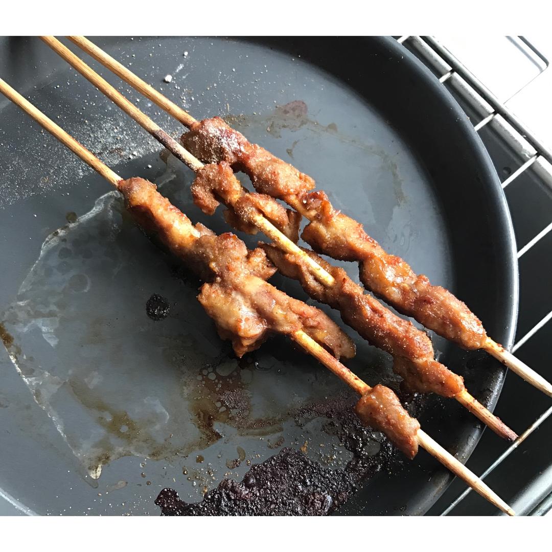 烤箱版新疆羊肉串