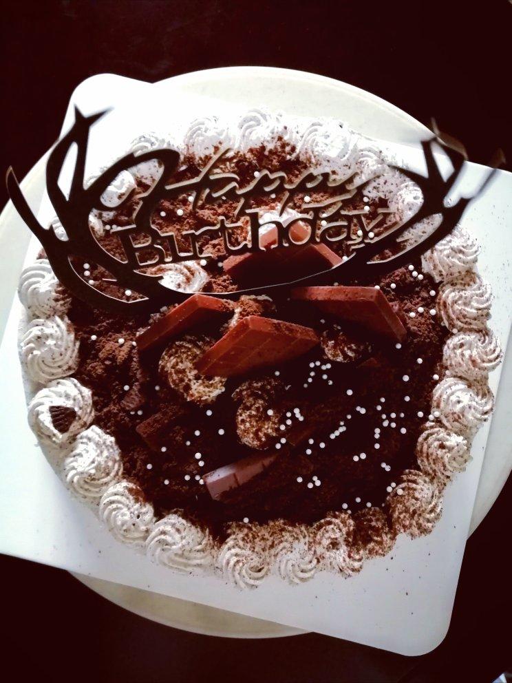 6寸奥利奥咸奶油蛋糕