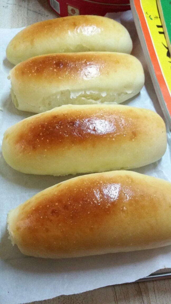 手揉面做面包，揉出手套膜