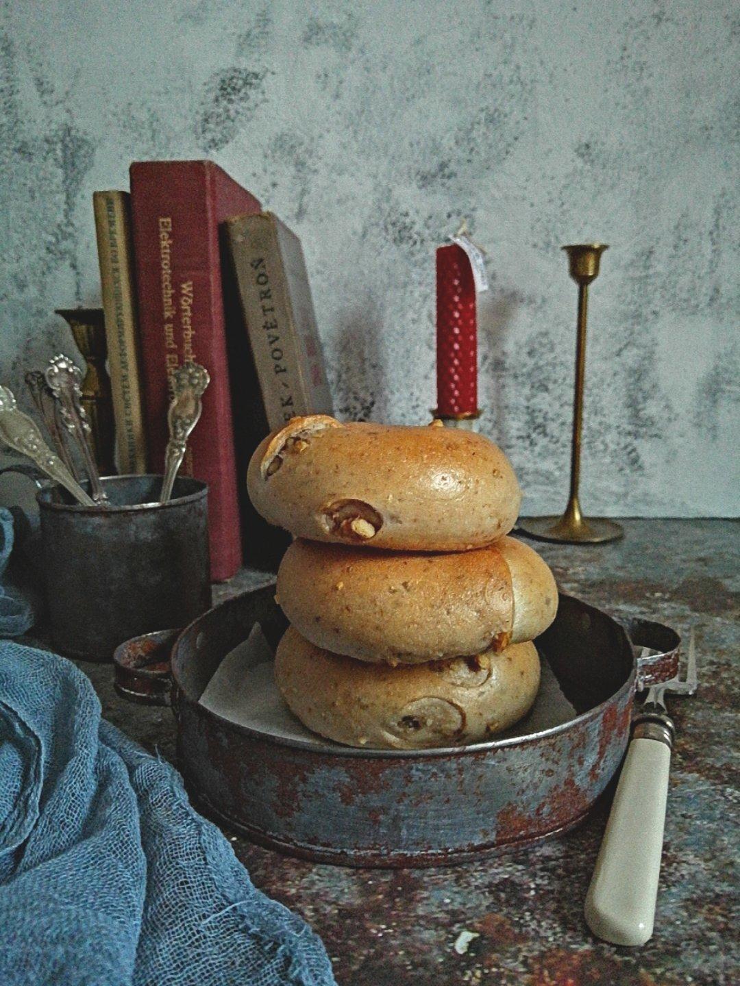 核桃貝果（無油糖）