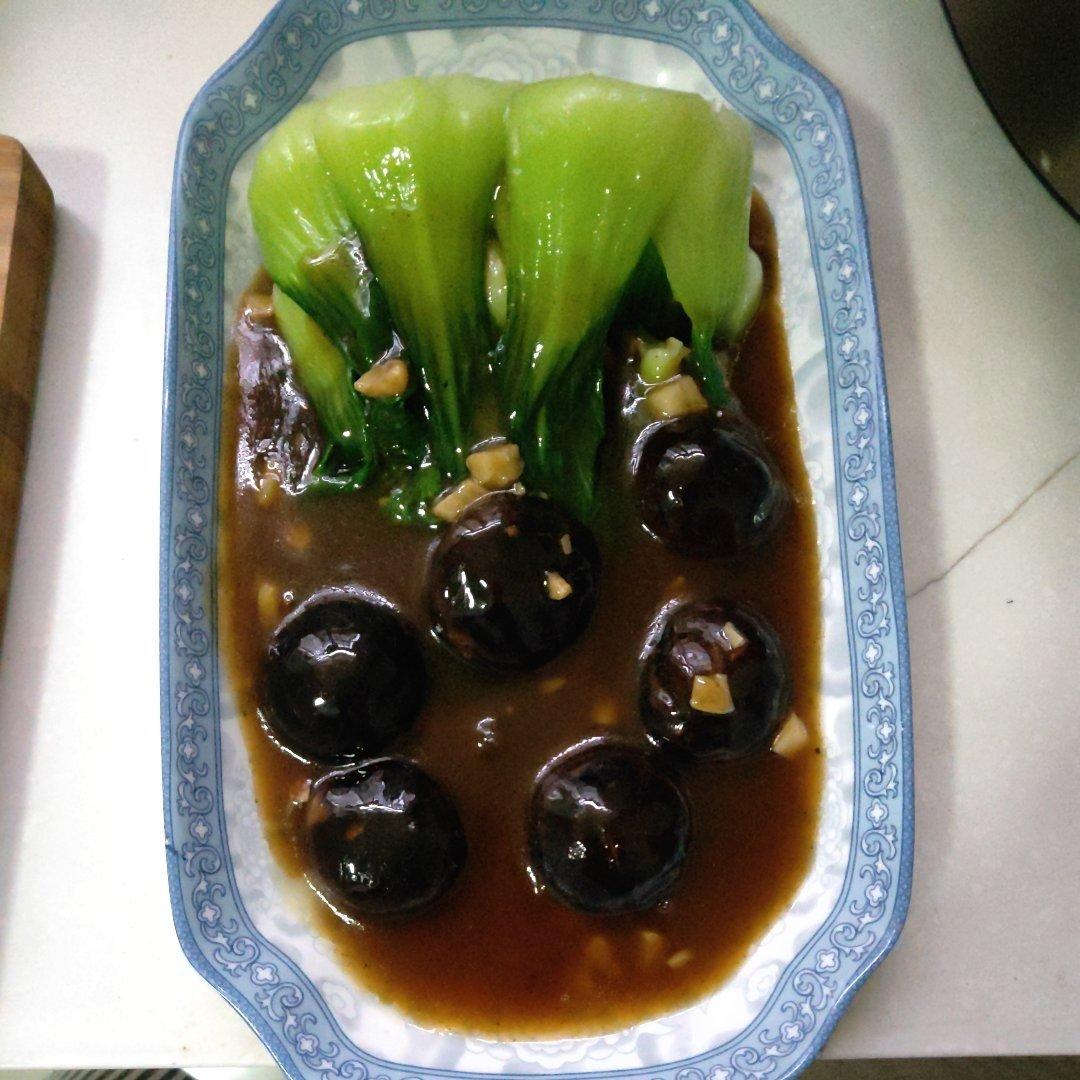 蚝油香菇小油菜