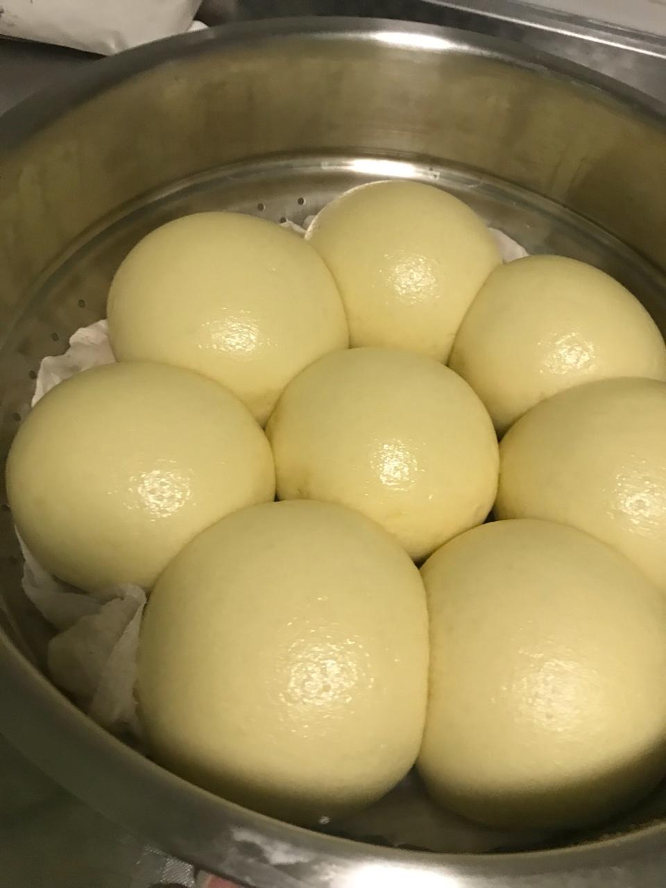 奶香玉米面馒头