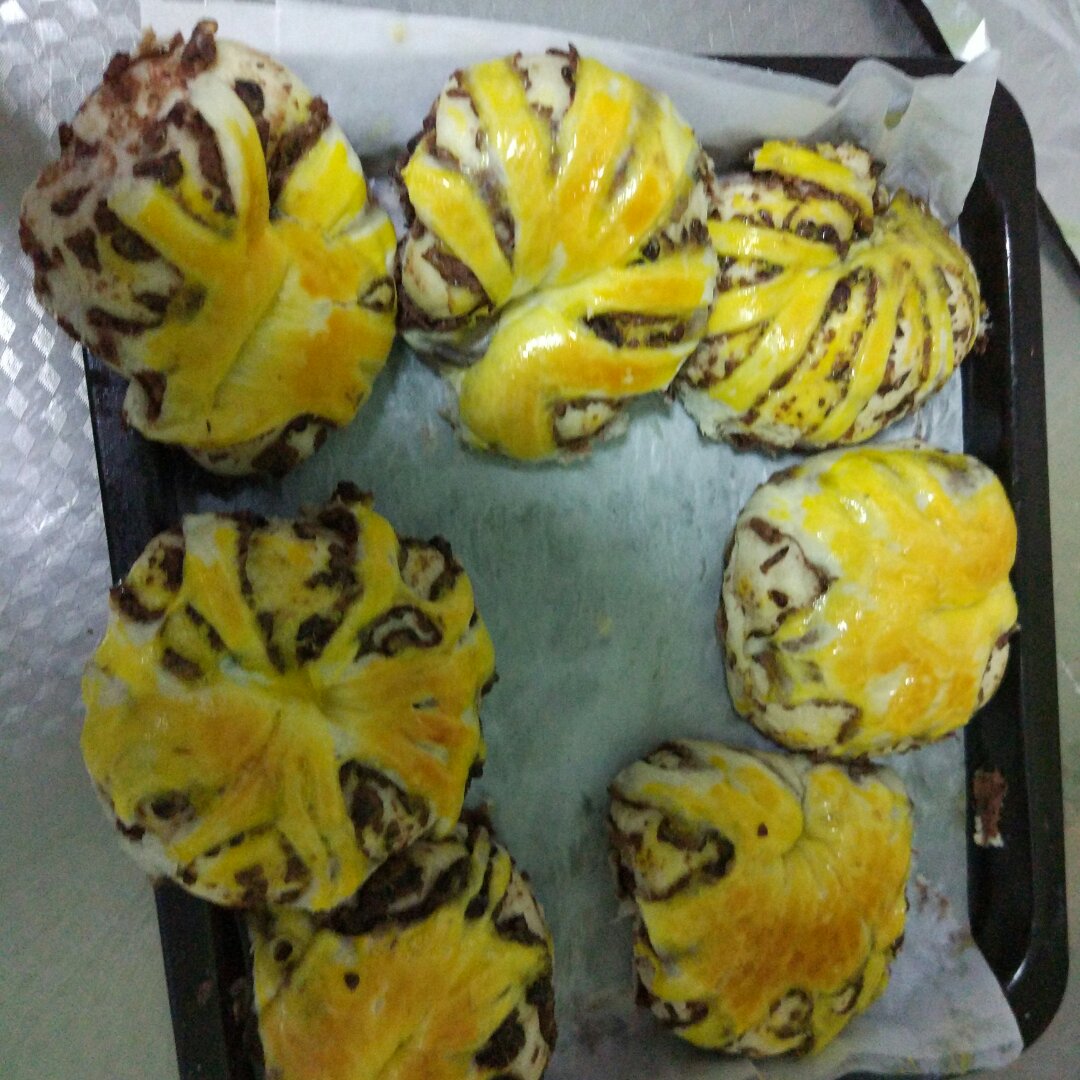 豆沙面包（中种法）