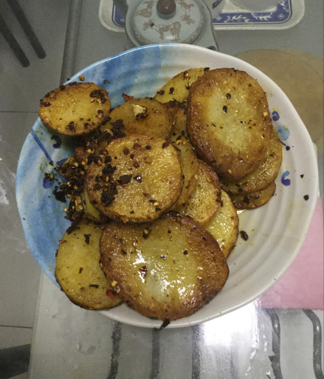 干锅土豆片
