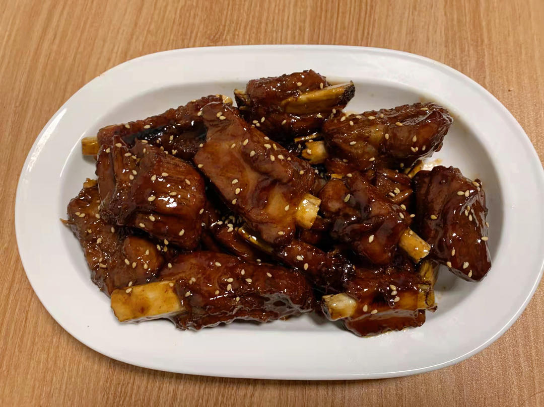 糖醋排骨/糖醋小排（不放油）（12345口诀做出正宗上海本帮）