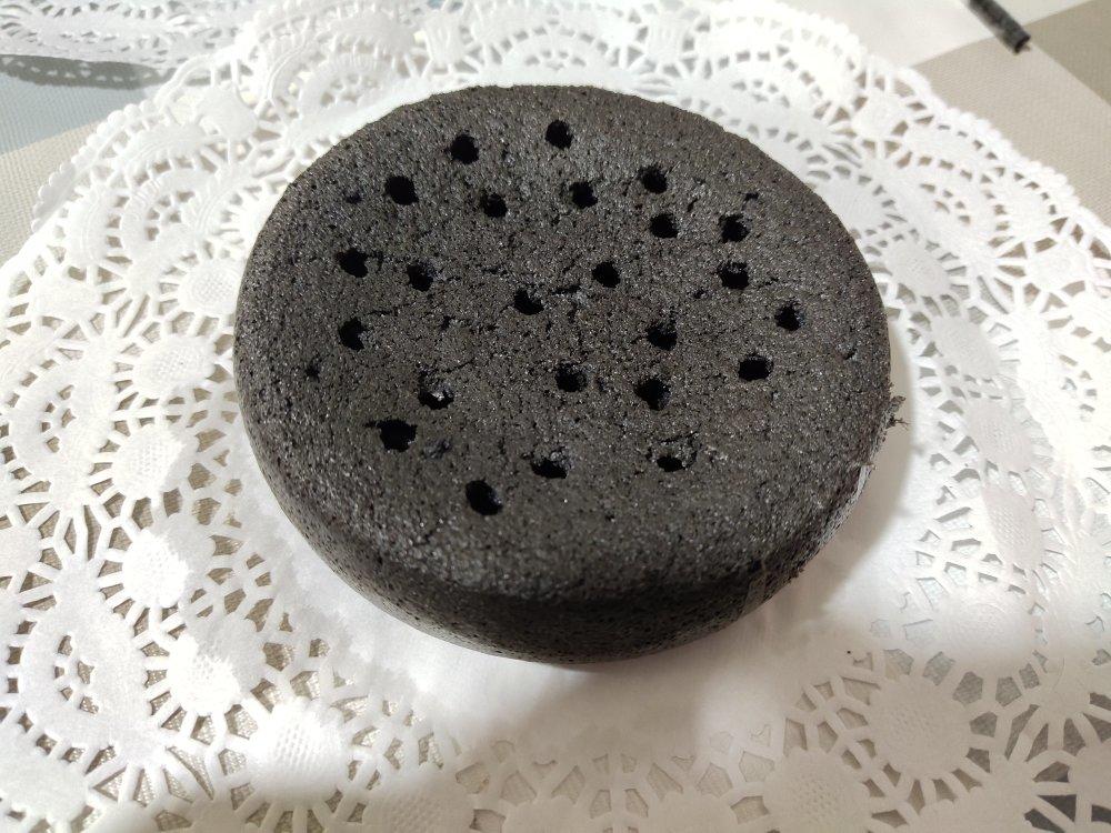 爆红网络的煤球蛋糕~戚风版