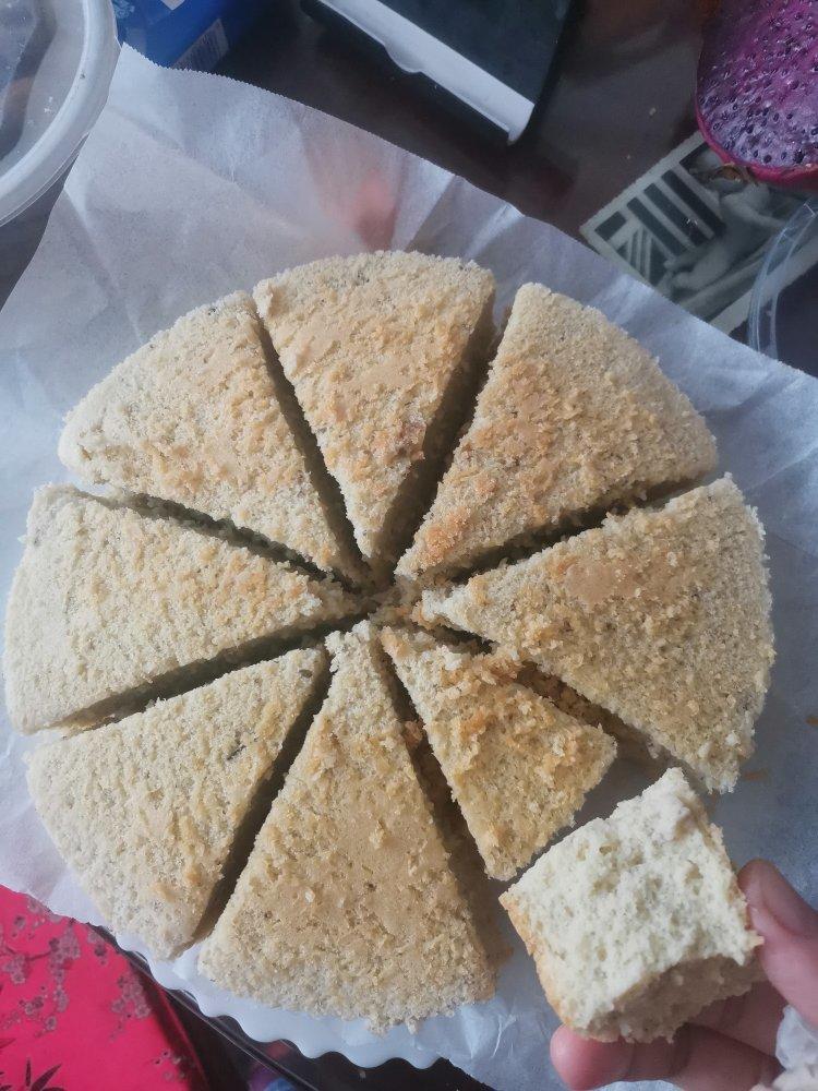 豆子82vz做的古早味蛋糕豆渣版