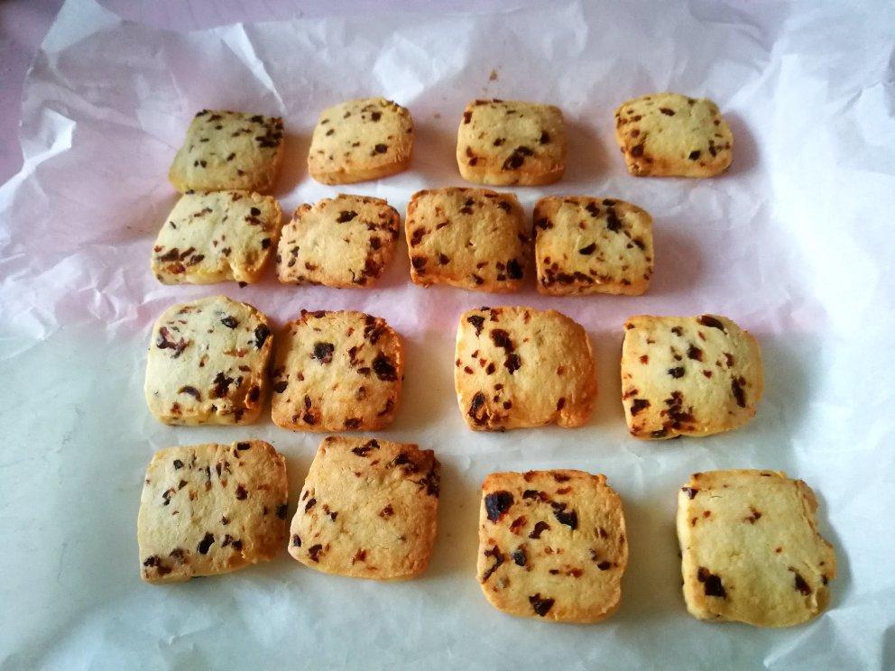 低糖少油版蔓越莓饼干