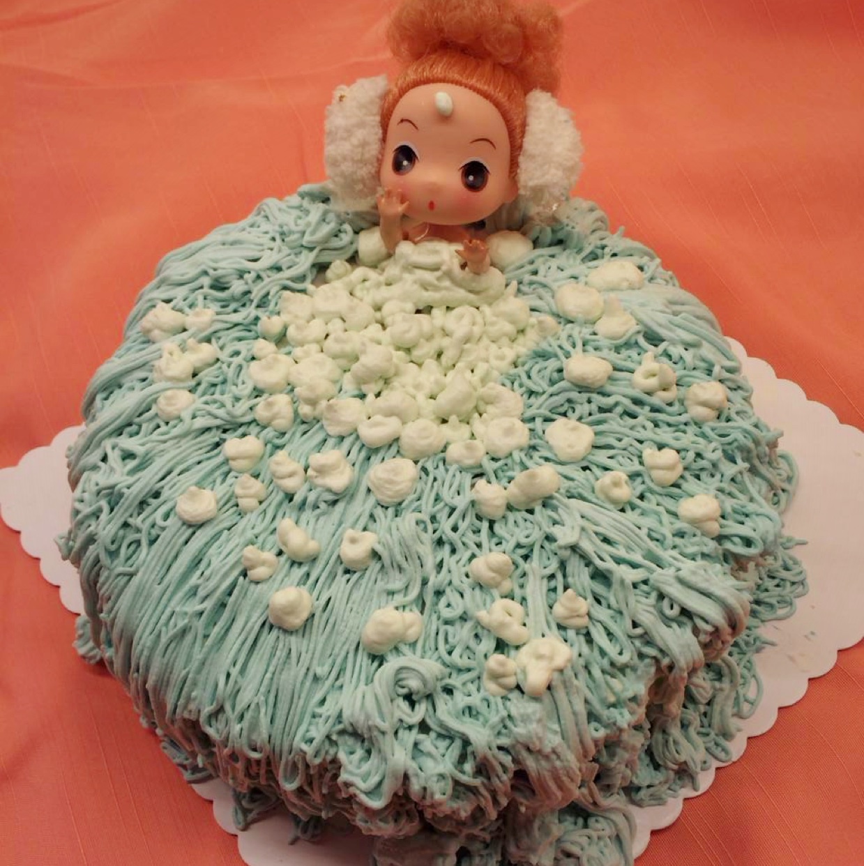 迷糊娃娃 泡泡浴蛋糕