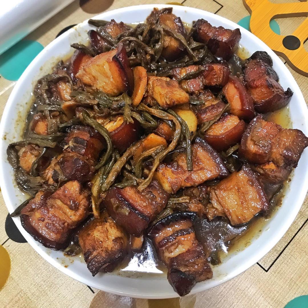 干豆角烧肉