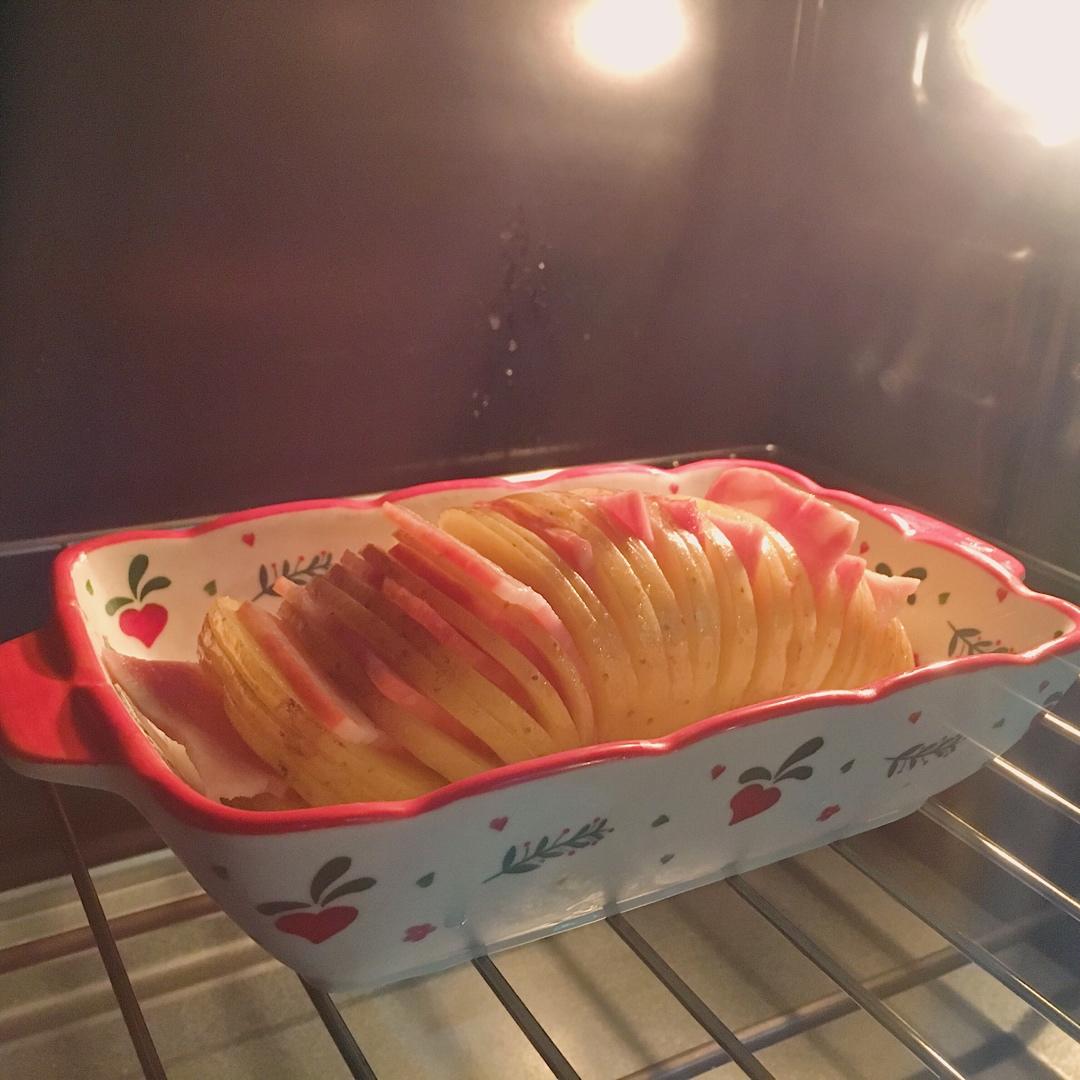 快手培根风琴土豆