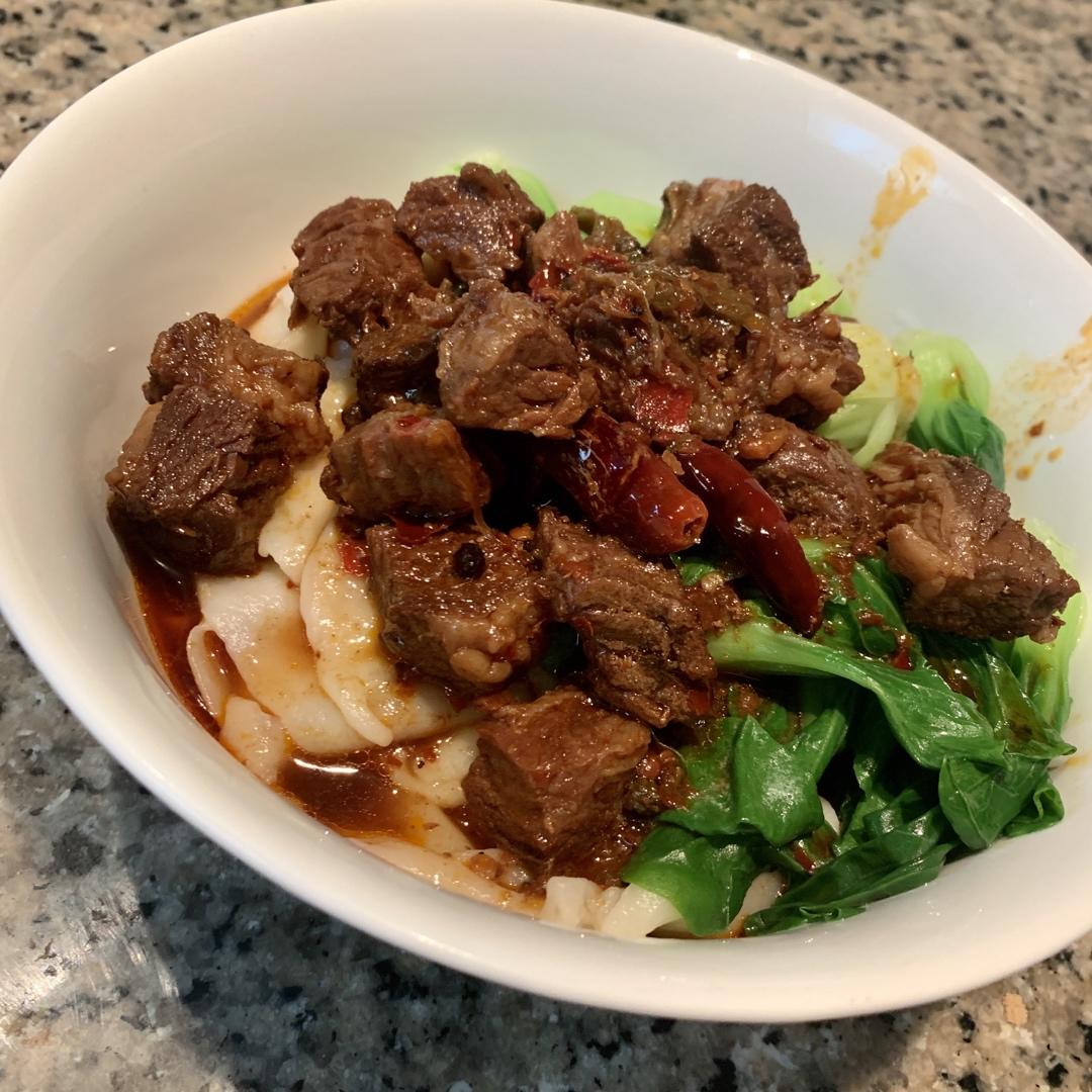 好吃的牛肉板面也可以在家自己做