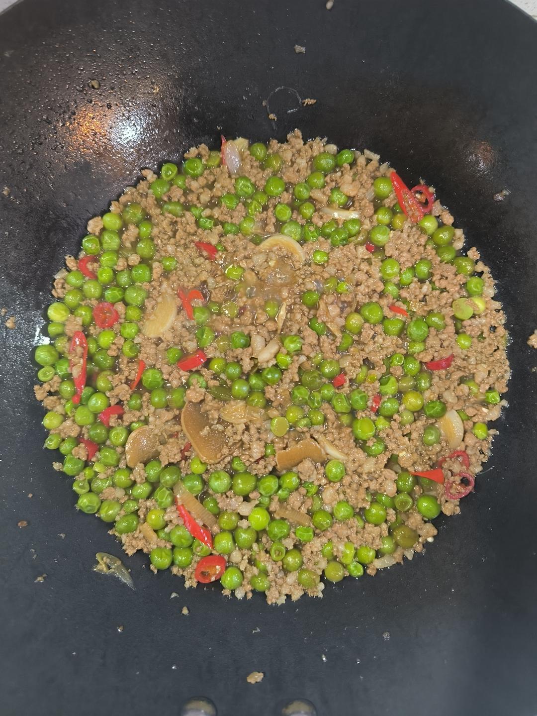 超下饭的豌豆肉沫