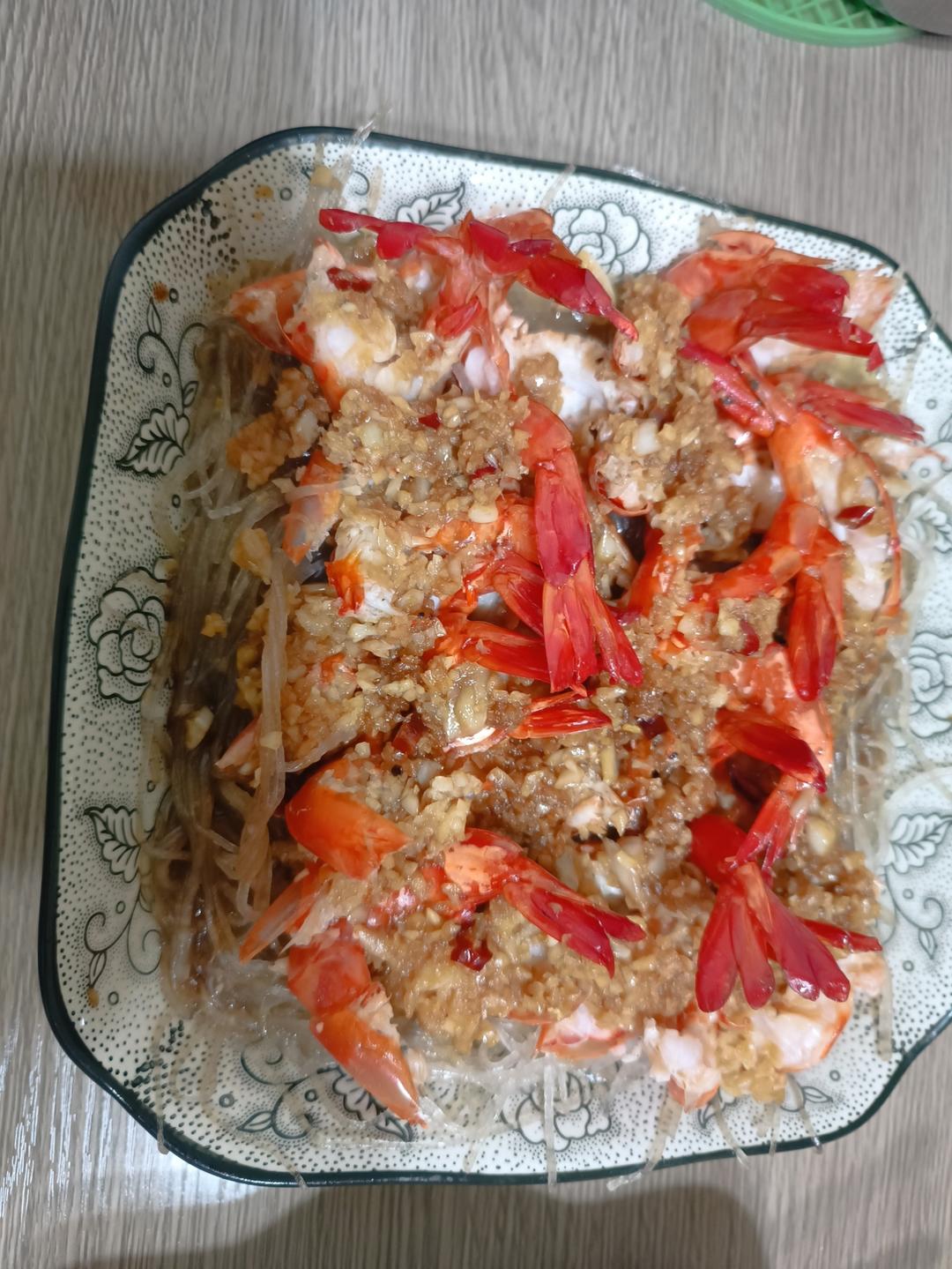 蒜蓉粉丝开背虾