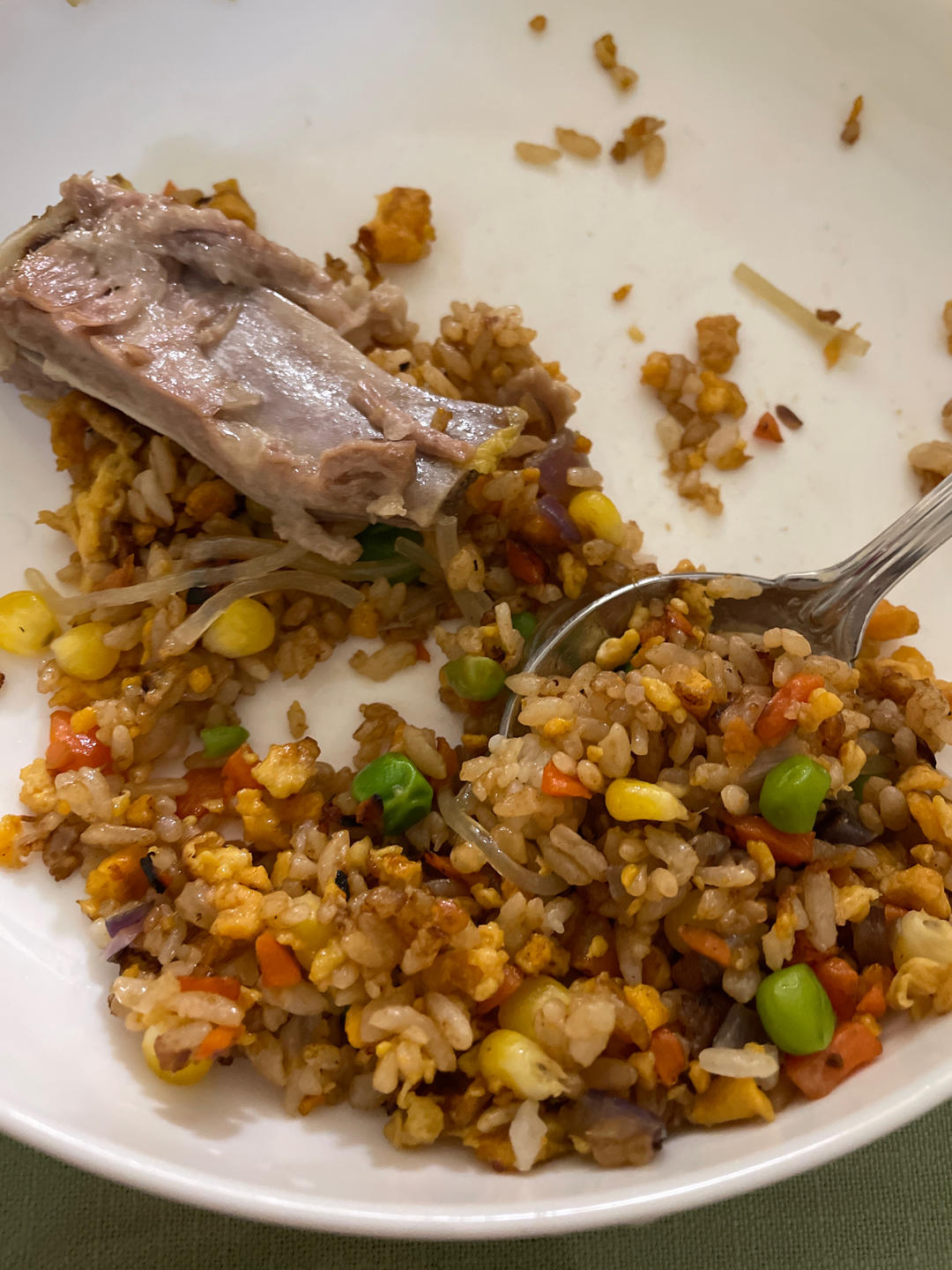 超豪华的海胆炒饭～