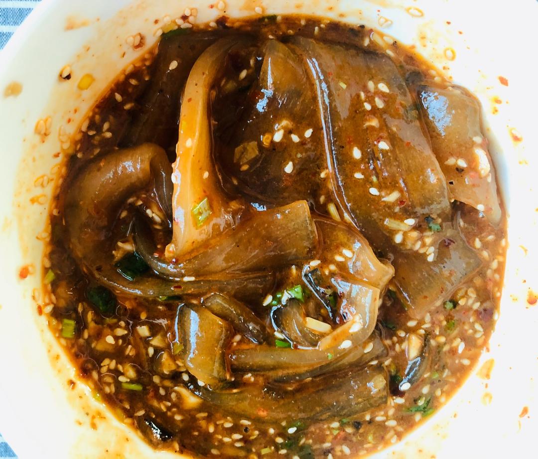 麻汁宽粉