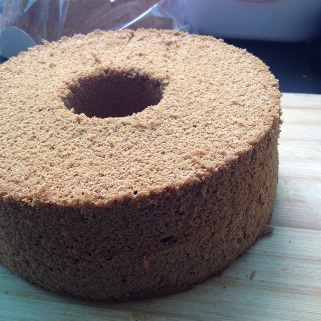 Q润咖啡戚风蛋糕