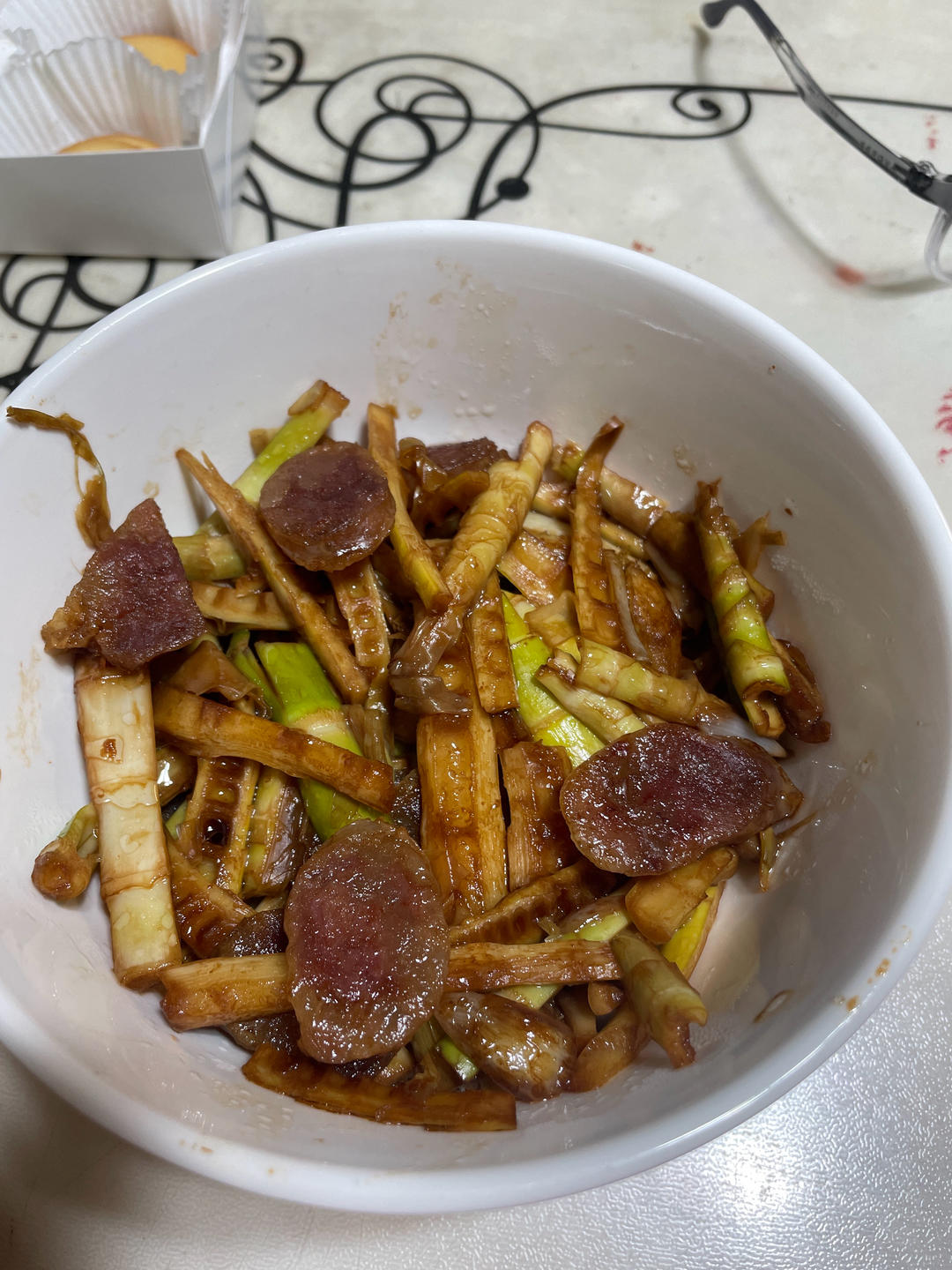 春笋炒腊肠