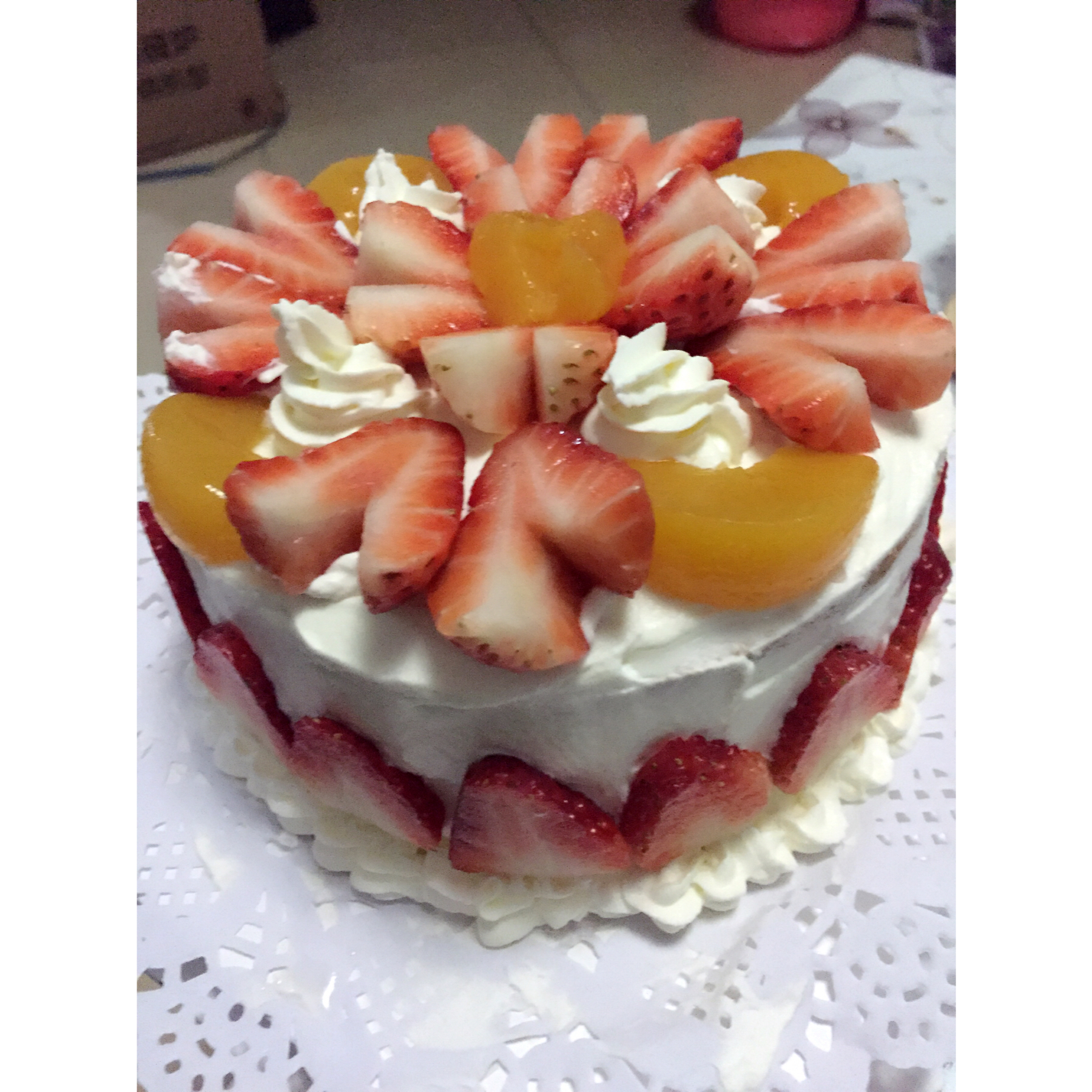 《Tinrry+》草莓奶油蛋糕（8寸配方）