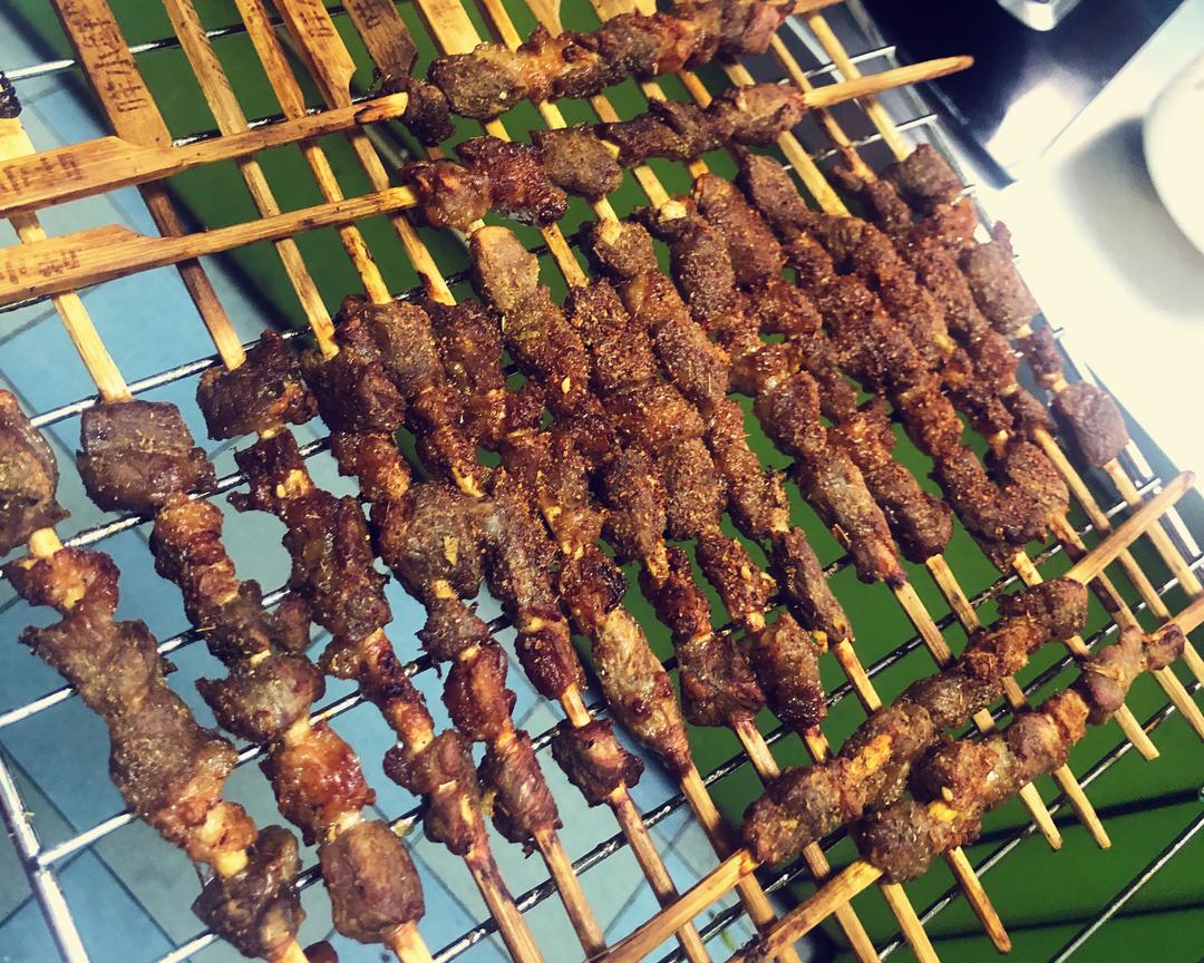 烤羊肉串（烤箱版）的做法