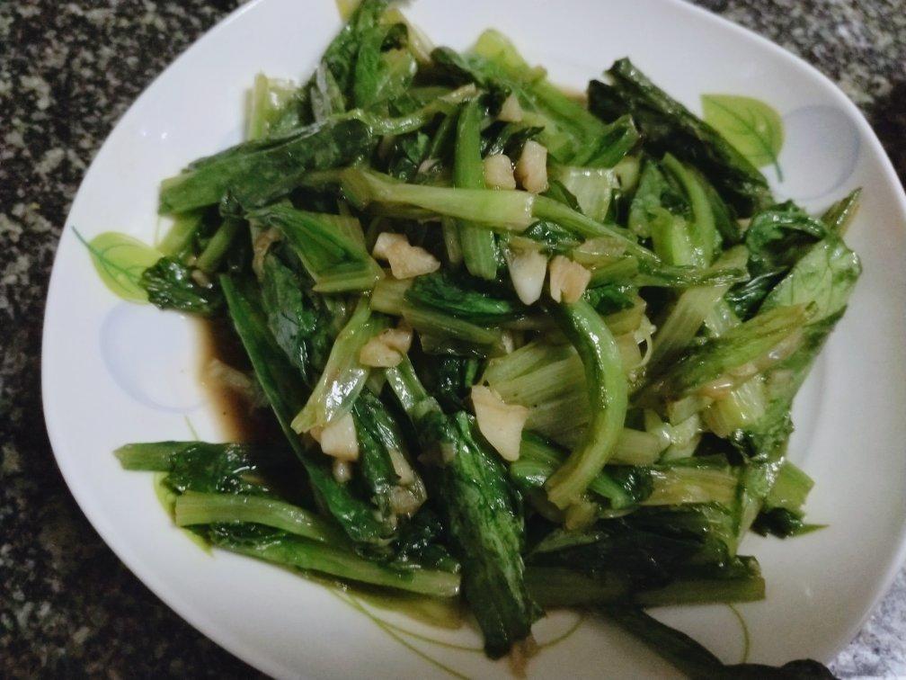 蒜蓉油麦菜（蚝油）