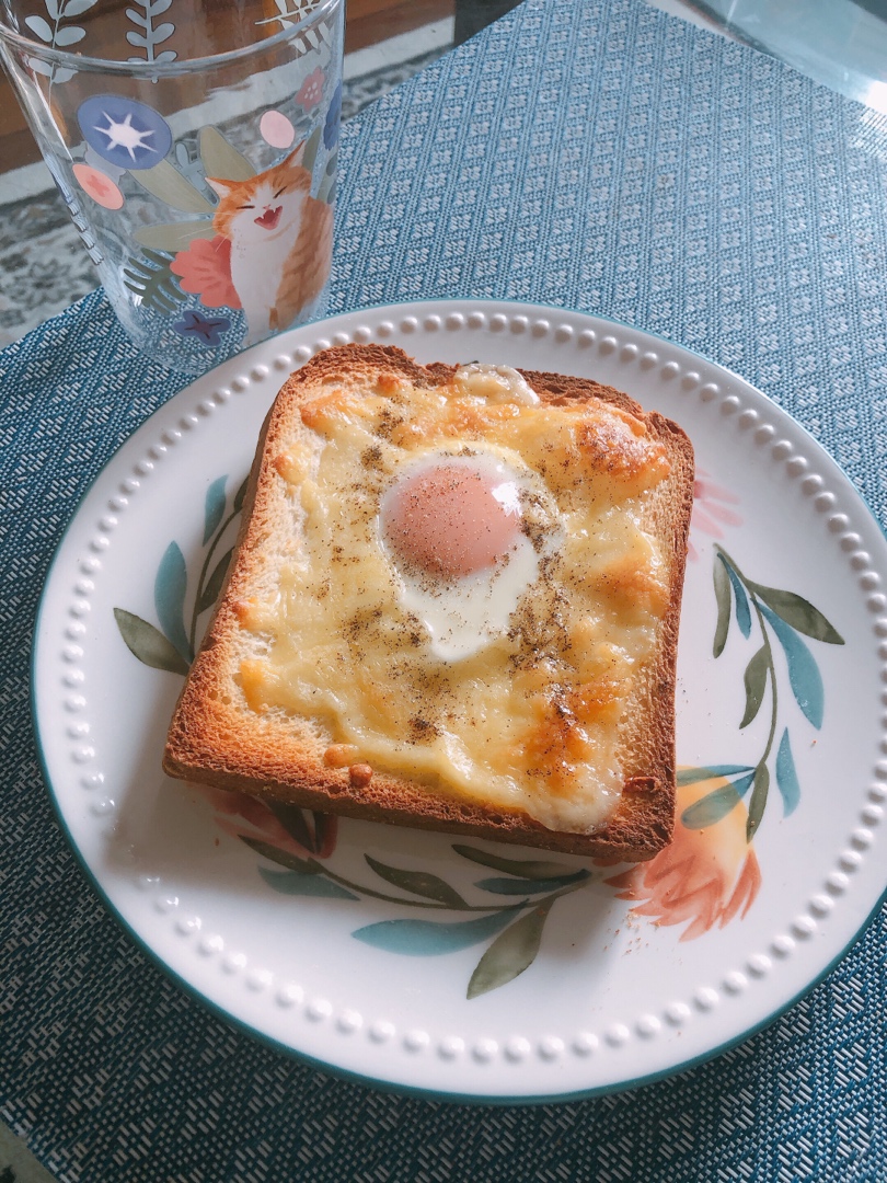 快手早餐—鸡蛋吐司（烤箱版）