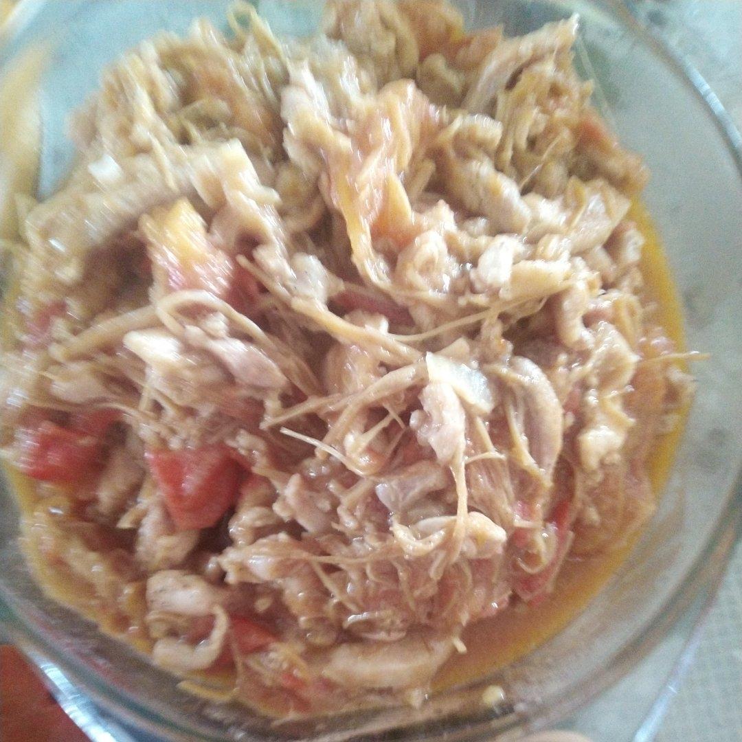 吃了不长肉的滑嫩爽口的番茄烩鸡胸（两人份）