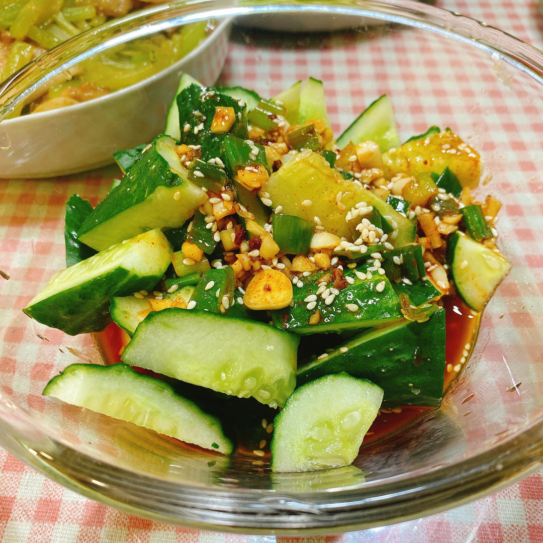 🌈酸酸辣辣巨开胃～超过瘾的凉拌黄瓜