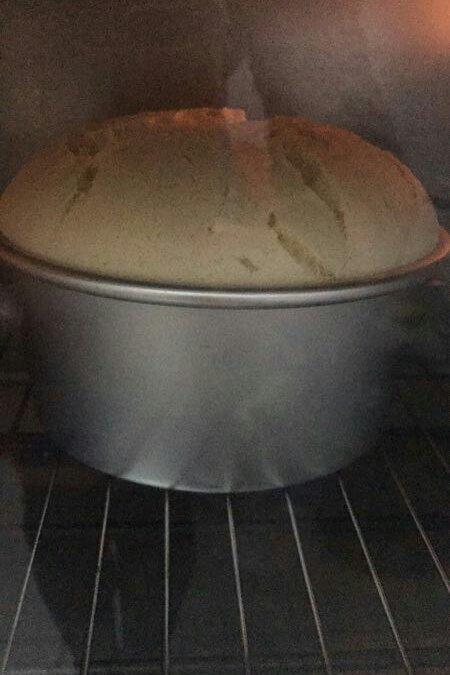 蛋糕的做法（8寸戚风蛋糕）