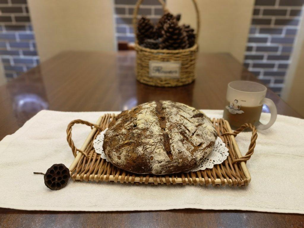 无糖无油·天然酵母全麦果缤纷欧包