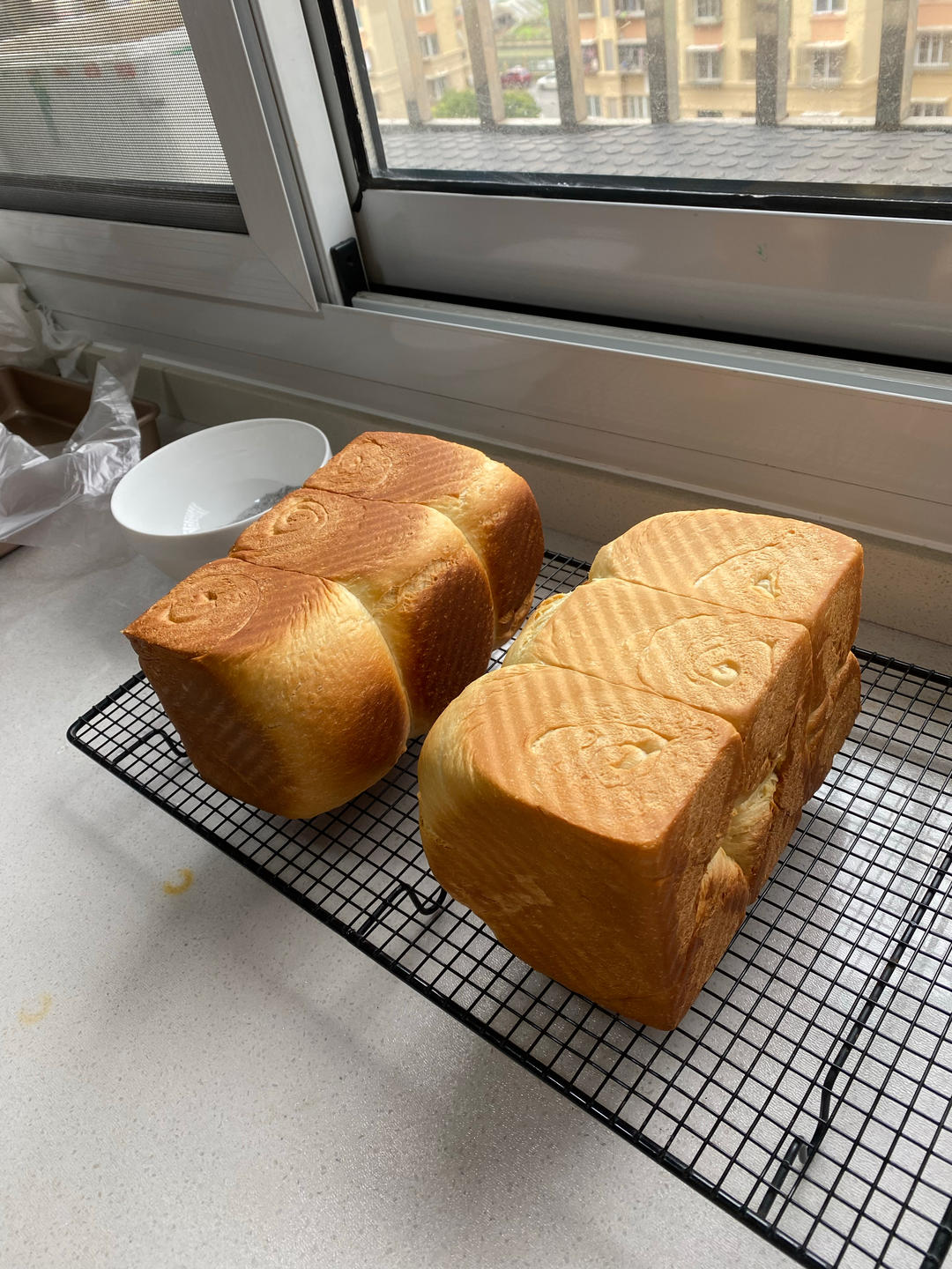 纯奶手撕吐司的做法 步骤1