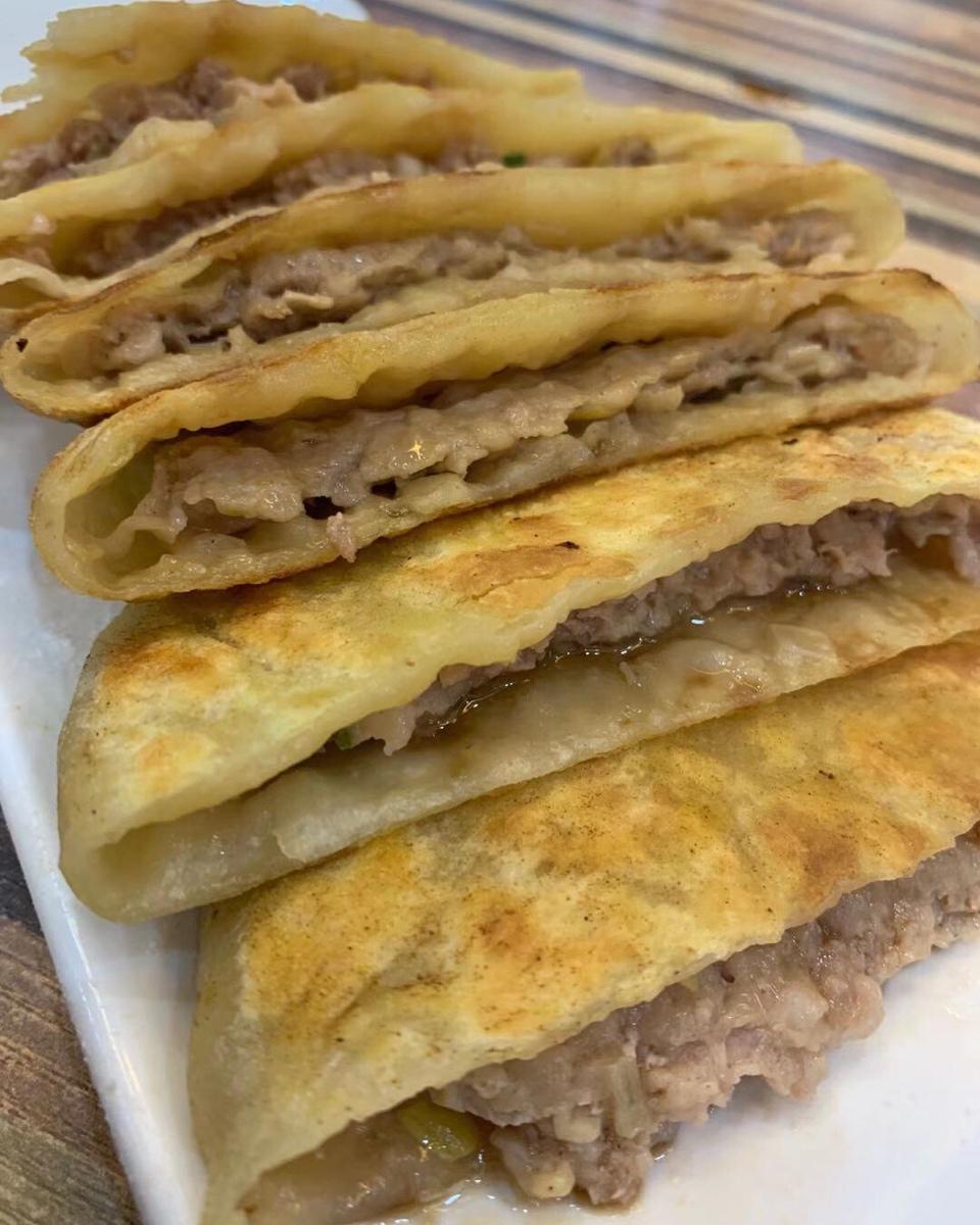 千层肉饼