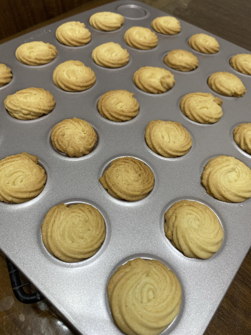 酥到掉渣的零失败黄油曲奇，新手可以一次成功！