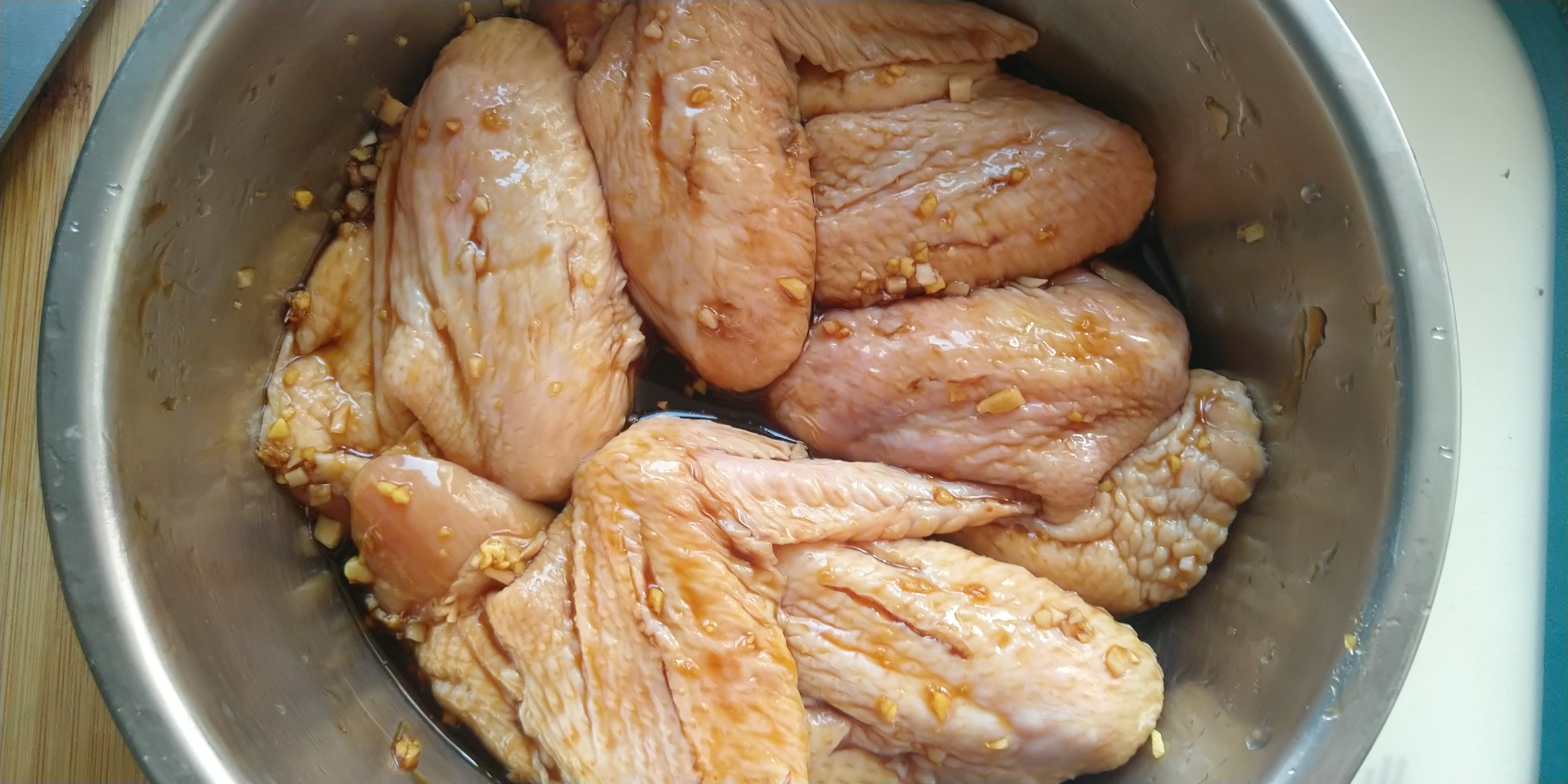 简单的烤鸡翅膀的做法 步骤4