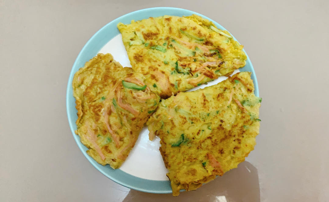 黄瓜鸡蛋饼