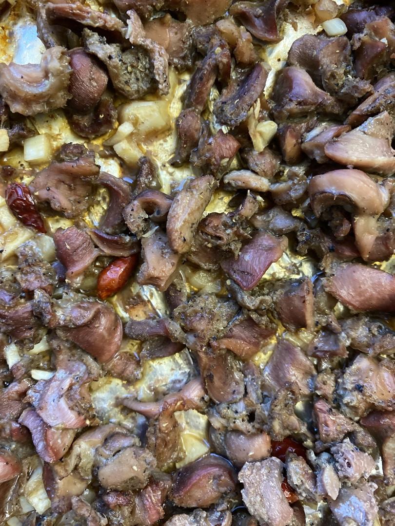 香烤鸡胗丨健康·三餐