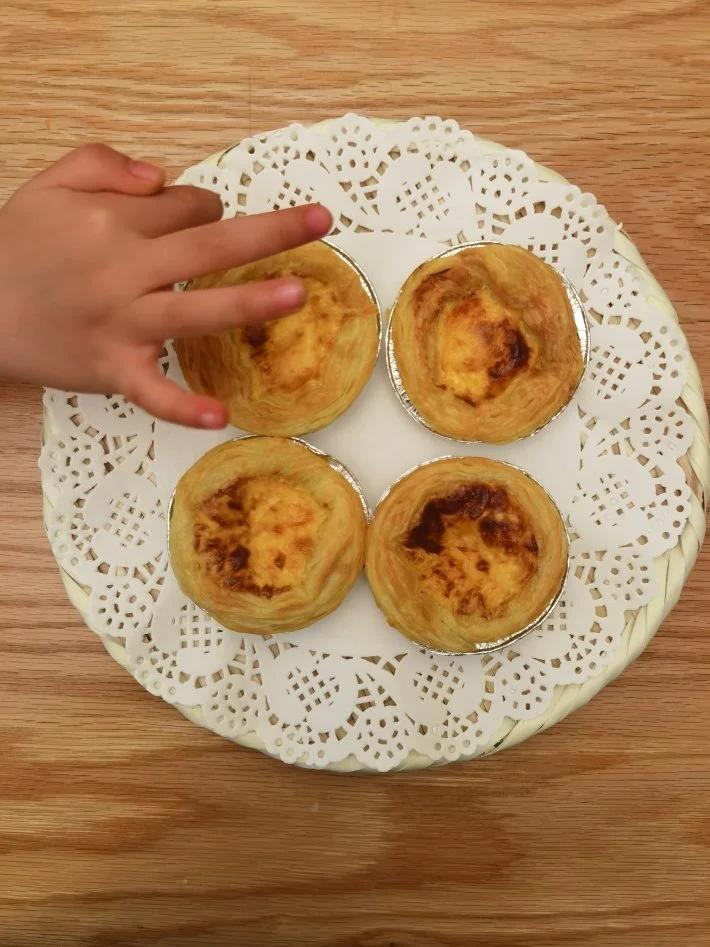 空气炸锅版全蛋葡式蛋挞『秒杀KFC』悠伴空气炸锅