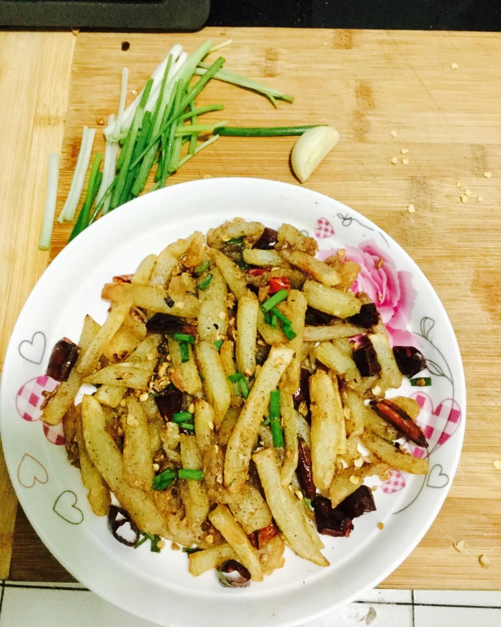 干煸土豆条