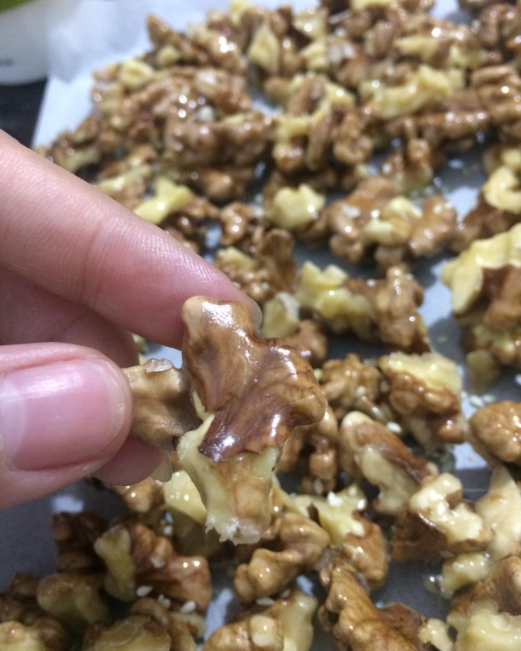 【琥珀核桃仁】冰糖无油不粘手
